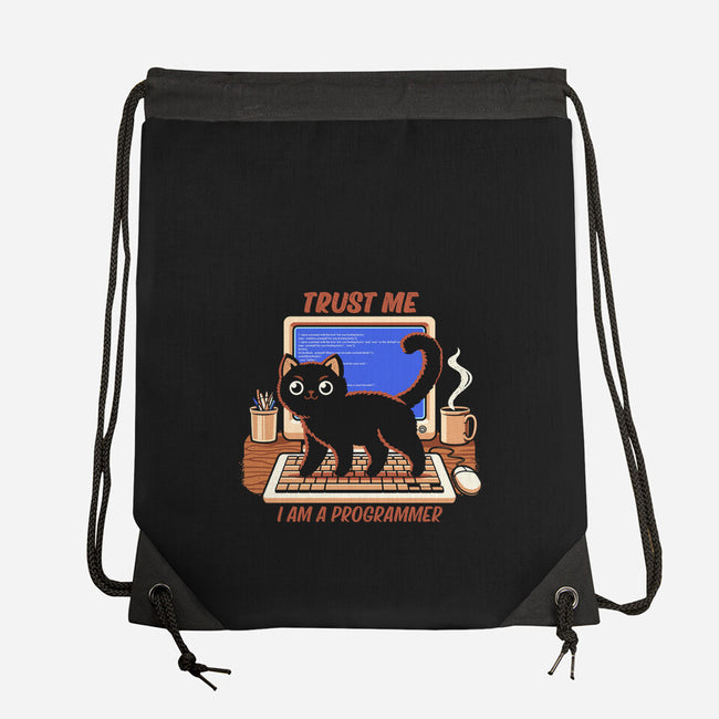 I Am A Programmer-None-Drawstring-Bag-Popnotic