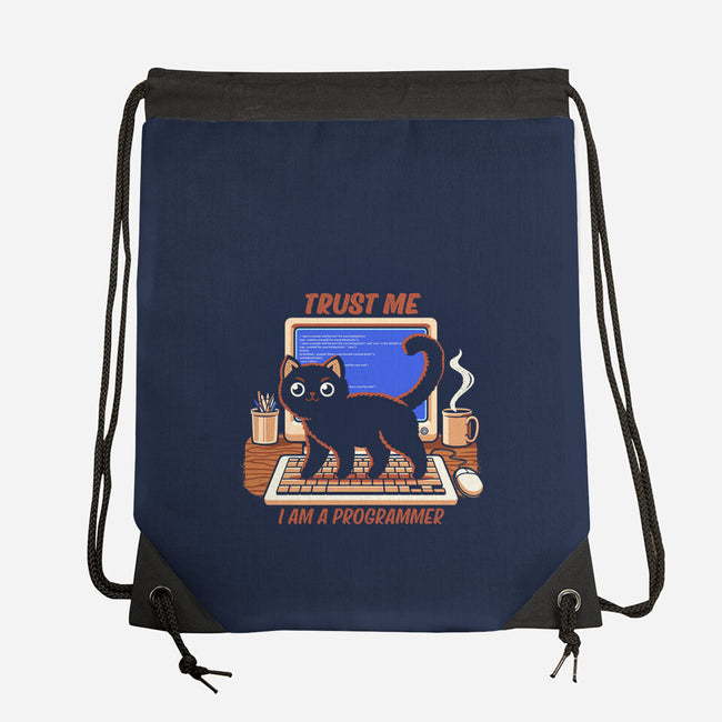 I Am A Programmer-None-Drawstring-Bag-Popnotic