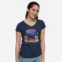 I Am A Programmer-Womens-V-Neck-Tee-Popnotic