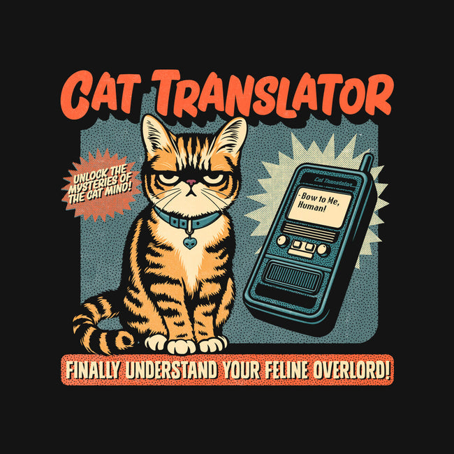 Cat Translator-Mens-Basic-Tee-Popnotic
