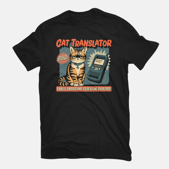 Cat Translator-Mens-Heavyweight-Tee-Popnotic