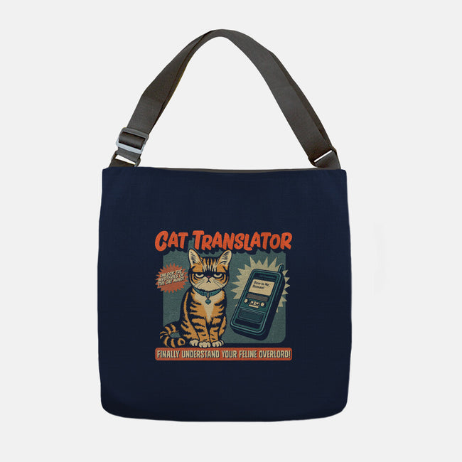 Cat Translator-None-Adjustable Tote-Bag-Popnotic