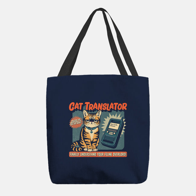 Cat Translator-None-Basic Tote-Bag-Popnotic