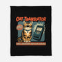 Cat Translator-None-Fleece-Blanket-Popnotic
