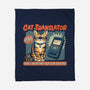 Cat Translator-None-Fleece-Blanket-Popnotic