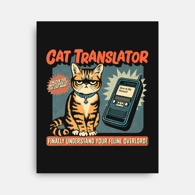 Cat Translator-None-Stretched-Canvas-Popnotic