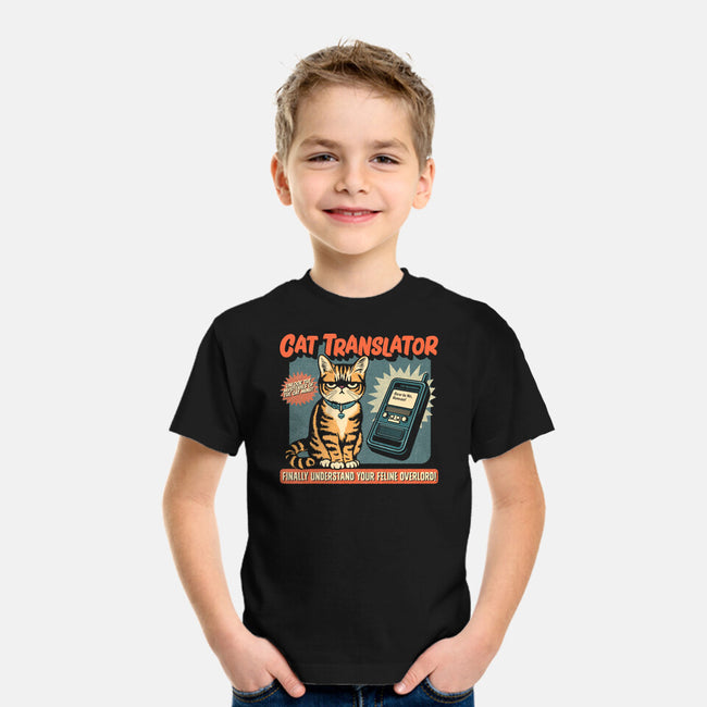 Cat Translator-Youth-Basic-Tee-Popnotic