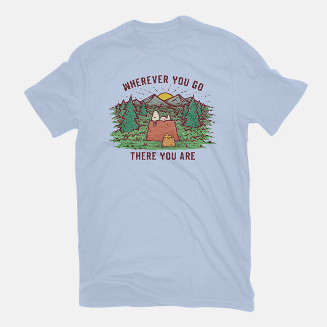 There You Are-Womens-Fitted-Tee-kg07