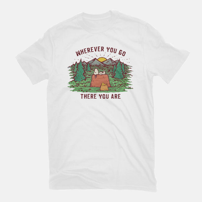 There You Are-Womens-Fitted-Tee-kg07