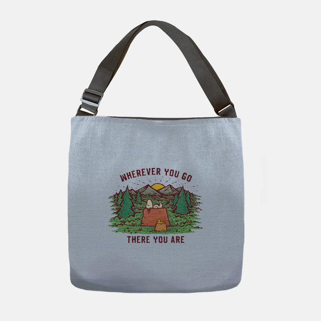 There You Are-None-Adjustable Tote-Bag-kg07