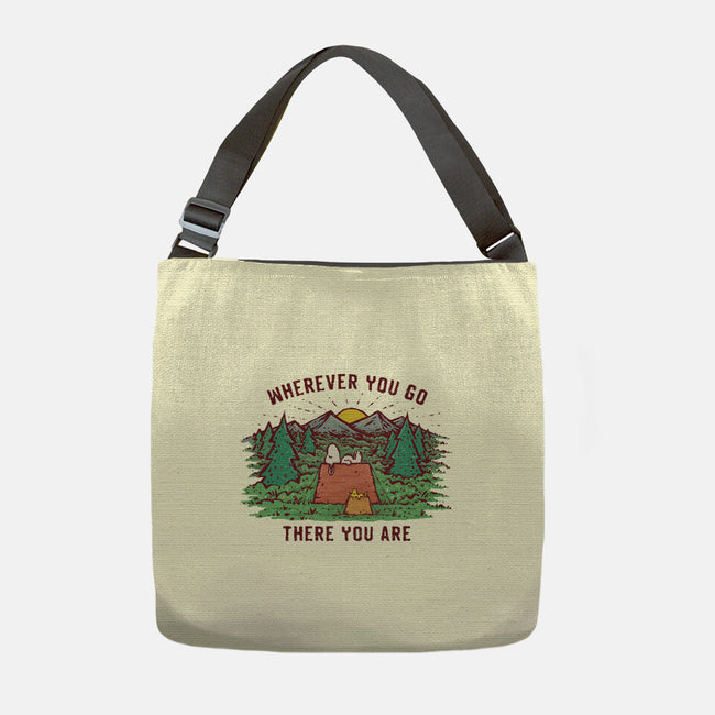 There You Are-None-Adjustable Tote-Bag-kg07