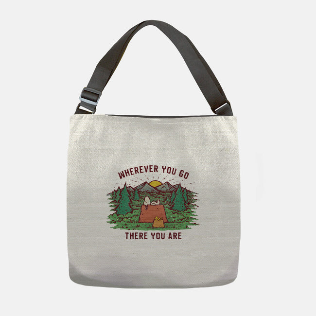 There You Are-None-Adjustable Tote-Bag-kg07