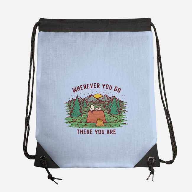 There You Are-None-Drawstring-Bag-kg07
