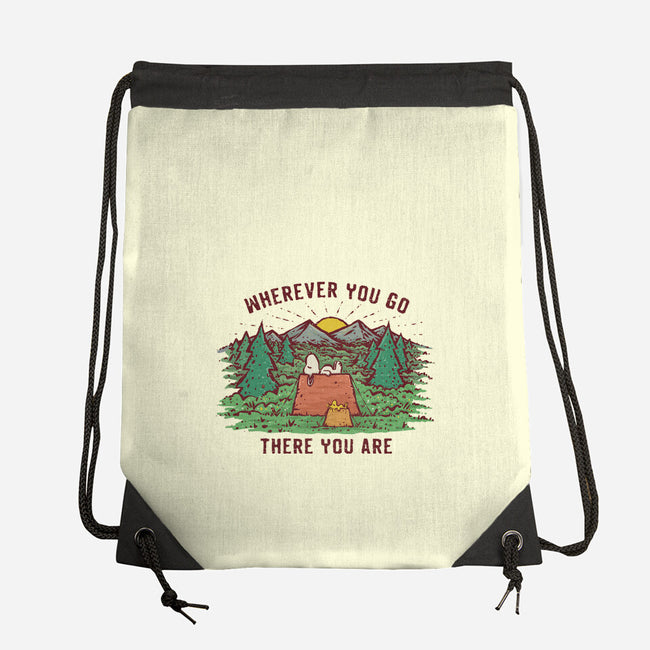 There You Are-None-Drawstring-Bag-kg07