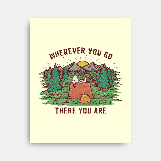 There You Are-None-Stretched-Canvas-kg07