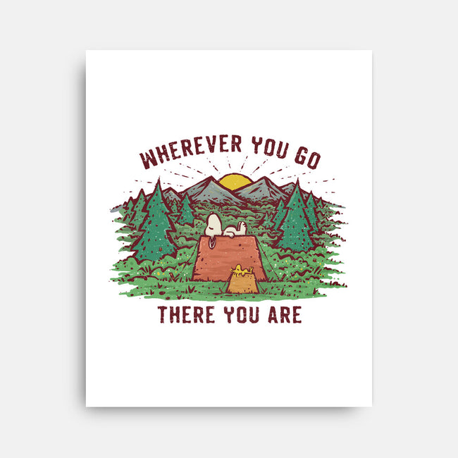 There You Are-None-Stretched-Canvas-kg07