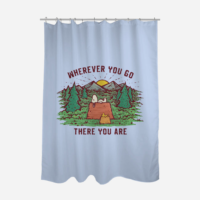 There You Are-None-Polyester-Shower Curtain-kg07