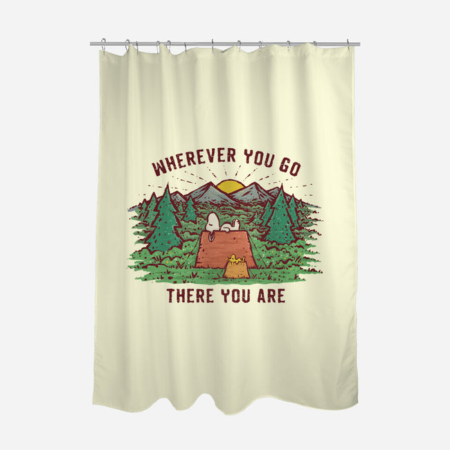 There You Are-None-Polyester-Shower Curtain-kg07