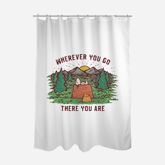 There You Are-None-Polyester-Shower Curtain-kg07