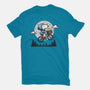 Fly To The Moon-Womens-Fitted-Tee-Xentee