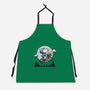 Fly To The Moon-Unisex-Kitchen-Apron-Xentee