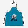 Fly To The Moon-Unisex-Kitchen-Apron-Xentee