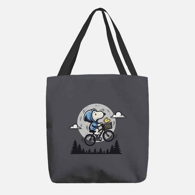 Fly To The Moon-None-Basic Tote-Bag-Xentee