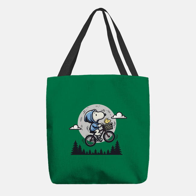 Fly To The Moon-None-Basic Tote-Bag-Xentee