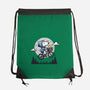 Fly To The Moon-None-Drawstring-Bag-Xentee
