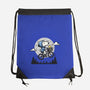 Fly To The Moon-None-Drawstring-Bag-Xentee