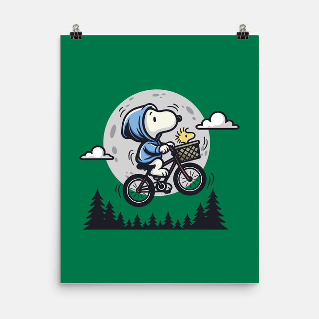 Fly To The Moon-None-Matte-Poster-Xentee