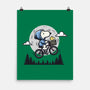 Fly To The Moon-None-Matte-Poster-Xentee