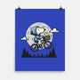 Fly To The Moon-None-Matte-Poster-Xentee