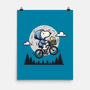Fly To The Moon-None-Matte-Poster-Xentee