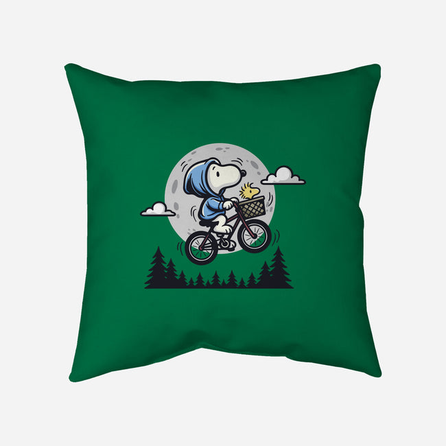 Fly To The Moon-None-Removable Cover w Insert-Throw Pillow-Xentee