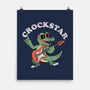 Crockstar-None-Matte-Poster-dandingeroz
