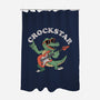 Crockstar-None-Polyester-Shower Curtain-dandingeroz