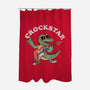 Crockstar-None-Polyester-Shower Curtain-dandingeroz