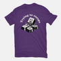 Trying To Escape-Womens-Fitted-Tee-dandingeroz