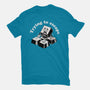 Trying To Escape-Womens-Fitted-Tee-dandingeroz