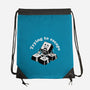 Trying To Escape-None-Drawstring-Bag-dandingeroz