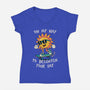 Morning Affirmation-Womens-V-Neck-Tee-dandingeroz