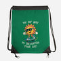 Morning Affirmation-None-Drawstring-Bag-dandingeroz