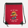 Morning Affirmation-None-Drawstring-Bag-dandingeroz