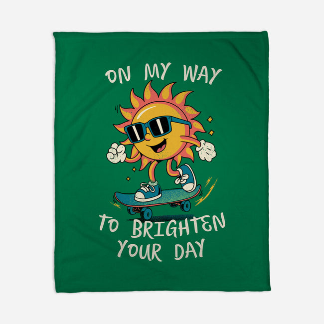Morning Affirmation-None-Fleece-Blanket-dandingeroz