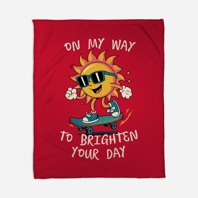 Morning Affirmation-None-Fleece-Blanket-dandingeroz