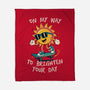 Morning Affirmation-None-Fleece-Blanket-dandingeroz