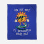 Morning Affirmation-None-Fleece-Blanket-dandingeroz