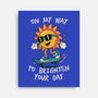 Morning Affirmation-None-Stretched-Canvas-dandingeroz