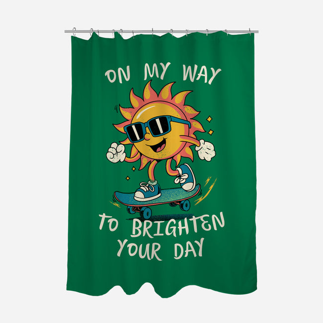 Morning Affirmation-None-Polyester-Shower Curtain-dandingeroz